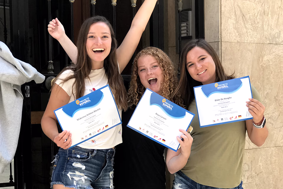 students in Spain