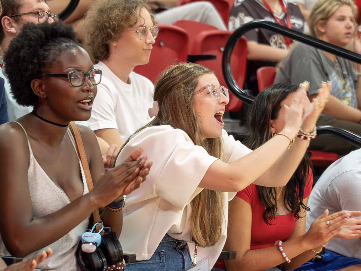 Cheering from the Snake Pit
