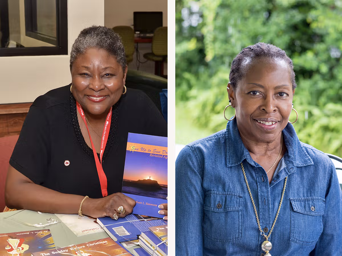 Evett  Simmons and Brenda Lewis