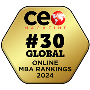 CEO Magazine MBA Badge