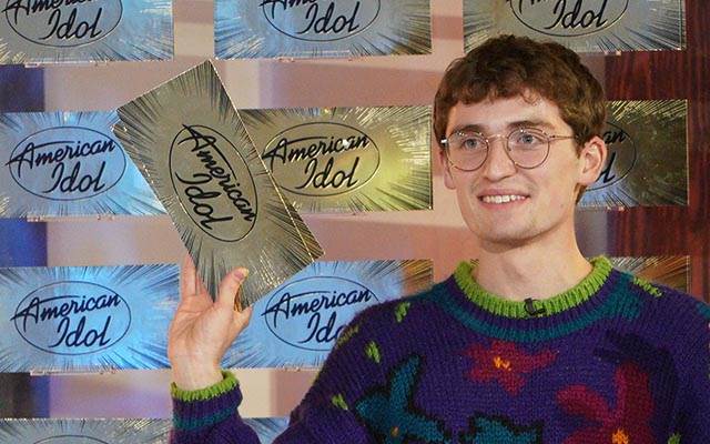 Zachary Holding American Idol golden ticket