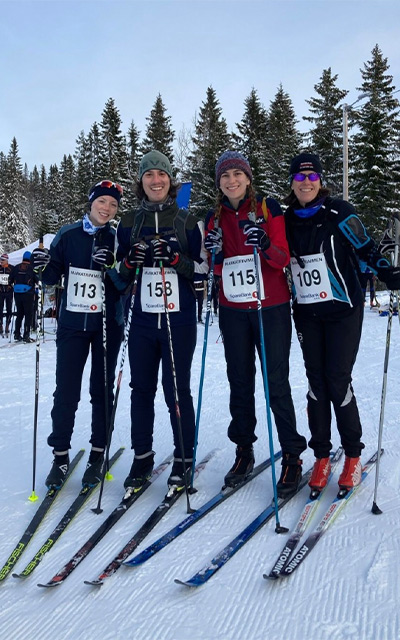 Crotteau and friends Nordic skiing Crotteau and friends Nordic skiing