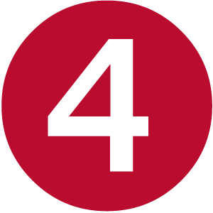 the number "4" in a red circle