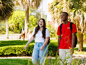 students in Lynn's Garden