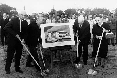 Roux Library Groundbreaking