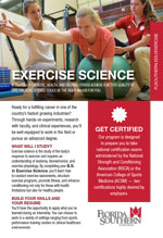 Exercise Science Brochure thumbnail