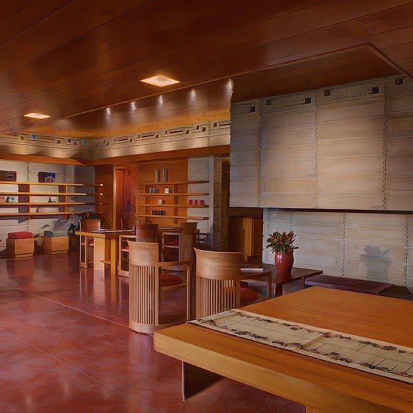 Usonian House interior