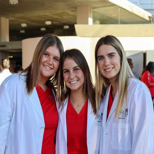 FSC Sophomore Nursing Students Receive White Coats at Ceremony ...