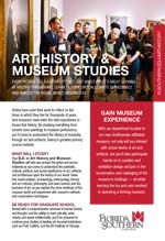 Art History and Museum Studies Program Brochure thumbnail