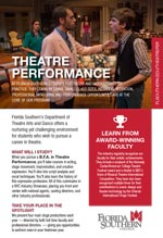 Theatre Performance Program Brochure thumbnail