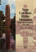 Book: None Can Have Richer Memories Polk County, Florida, 1940-2000
