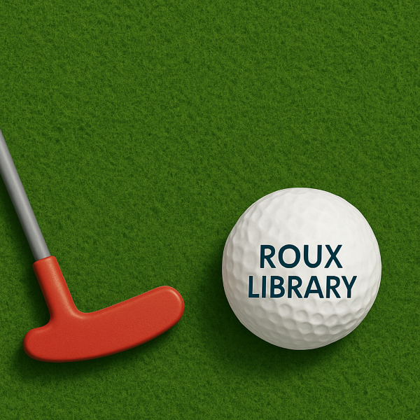 Tee Off @ Roux Library