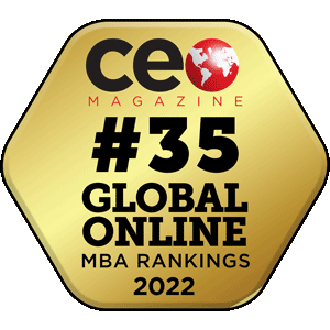 CEO Magazine - #35 Global Online MBA Rankings - 2022